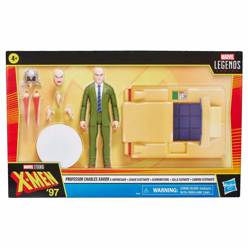 [PREVENTA] PROFESSOR CHARLES XAVIER & HOVERCHAIR - X-MEN 97 - MARVEL LEGENDS 4