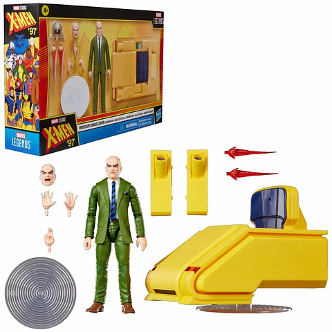 [PREVENTA] PROFESSOR CHARLES XAVIER & HOVERCHAIR - X-MEN 97 - MARVEL LEGENDS