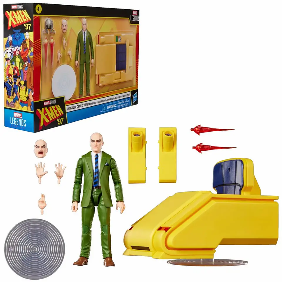 [PREVENTA] PROFESSOR CHARLES XAVIER & HOVERCHAIR - X-MEN 97 - MARVEL LEGENDS 1
