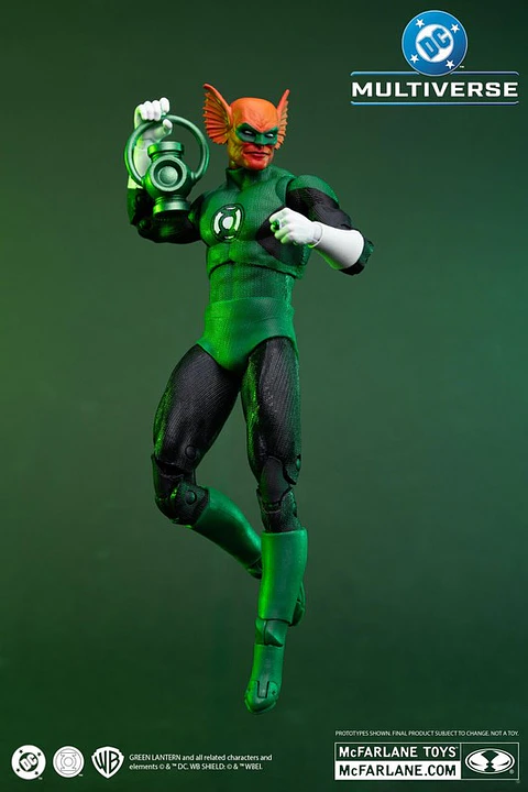 [PREVENTA] GREEN LANTERN GHR'LL - DC MULTIVERSE
