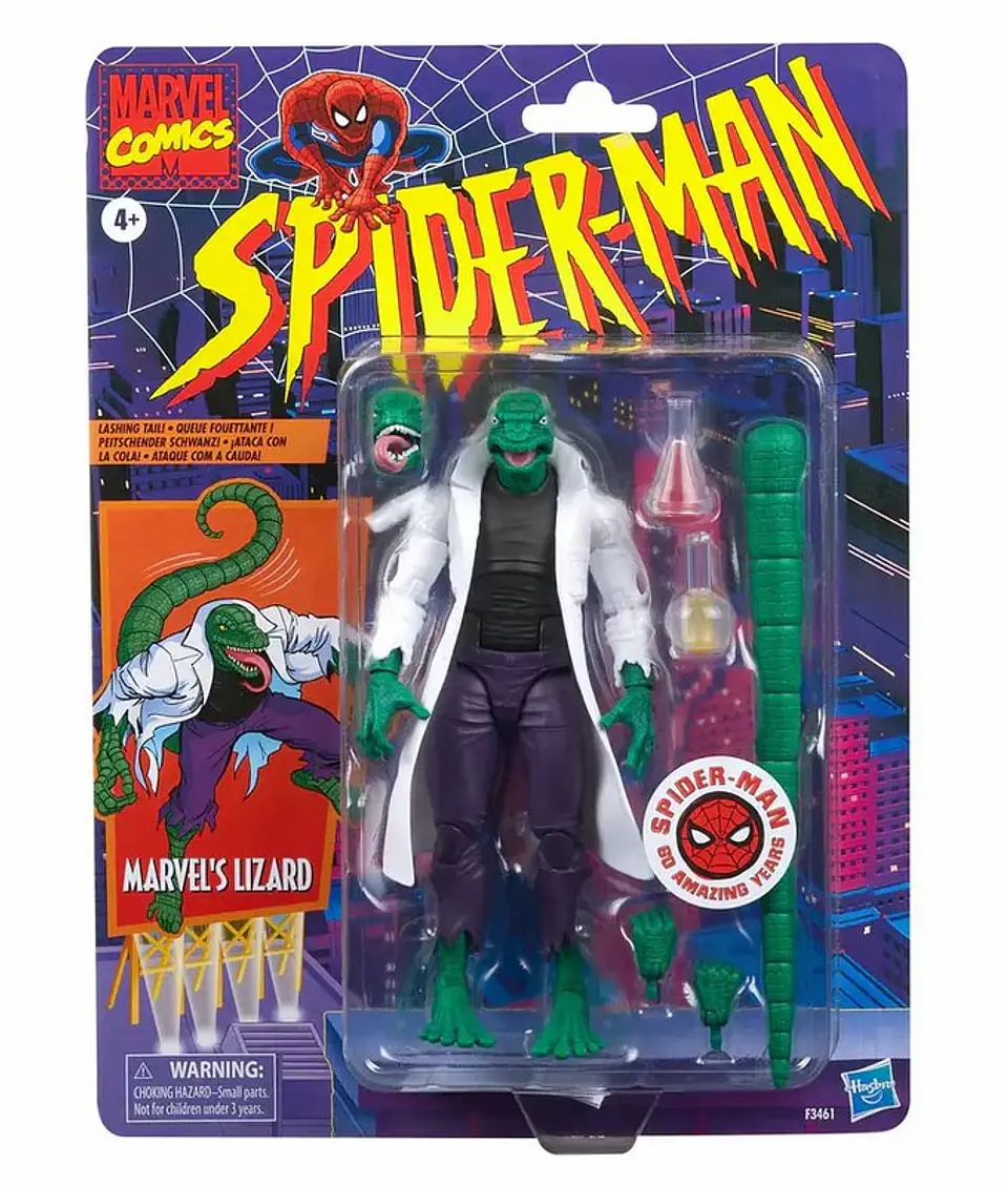 [PREVENTA] LIZARD - SPIDER-MAN (RETRO CARDBACK) - MARVEL LEGENDS 6