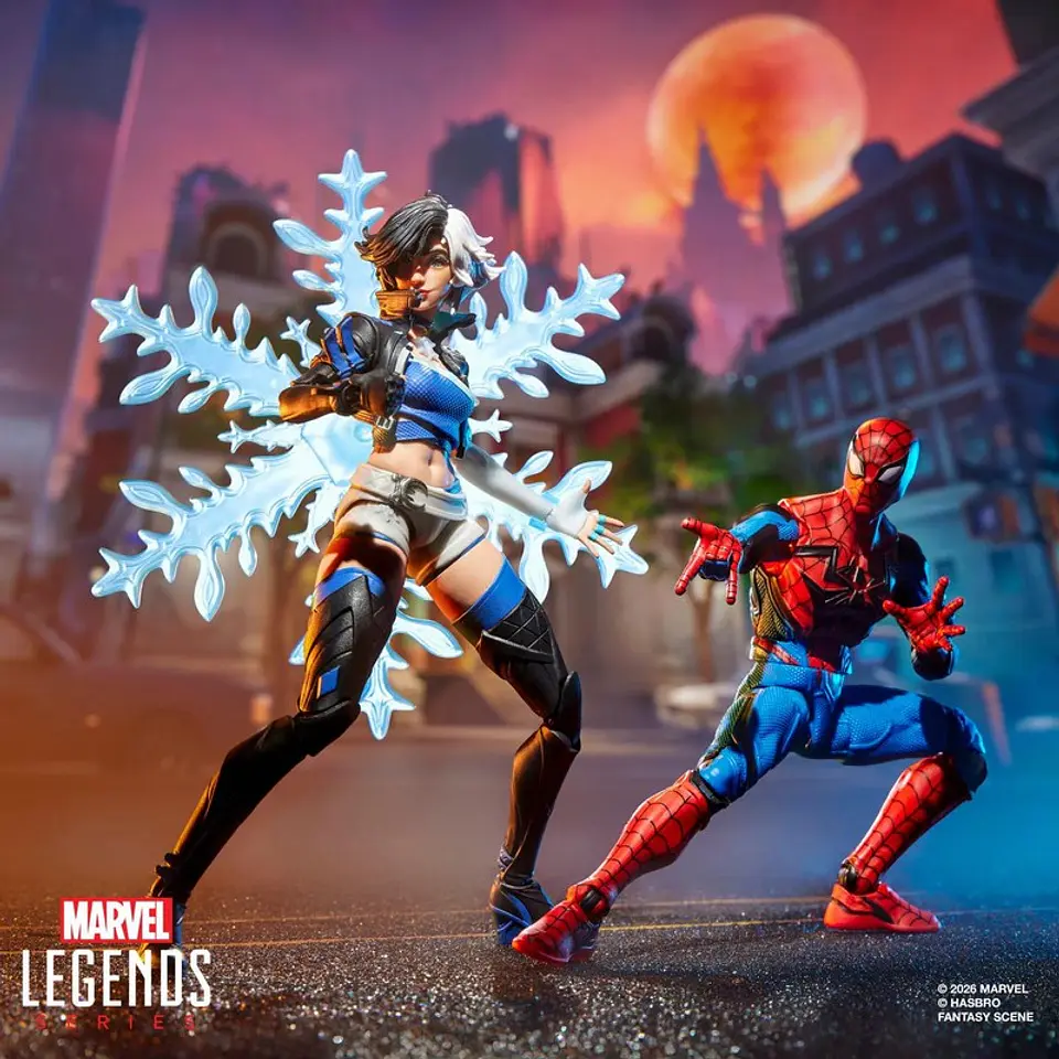 [PREVENTA] SPIDER-MAN & LUNA SNOW - MARVEL RIVALS - MARVEL LEGENDS 2