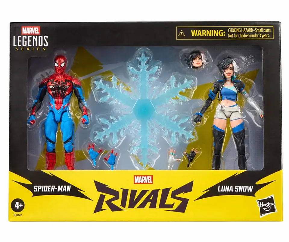 [PREVENTA] SPIDER-MAN & LUNA SNOW - MARVEL RIVALS - MARVEL LEGENDS 10