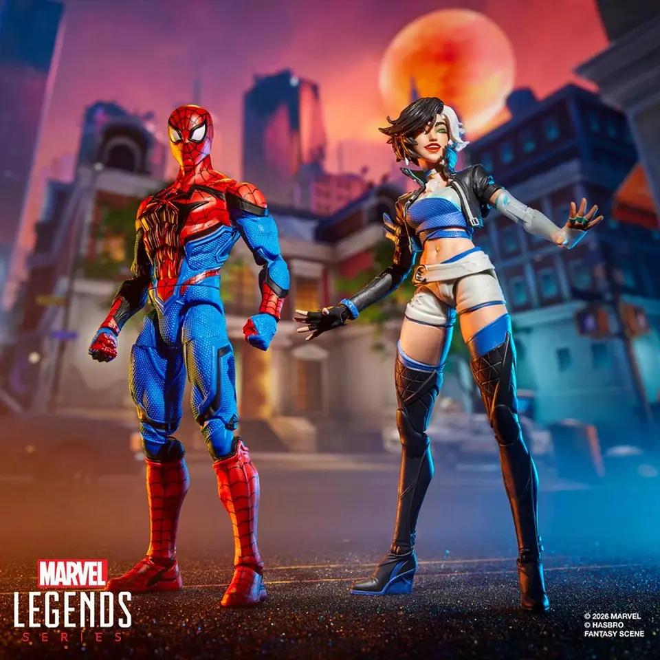 [PREVENTA] SPIDER-MAN & LUNA SNOW - MARVEL RIVALS - MARVEL LEGENDS 9