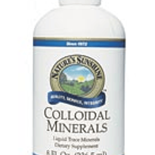 COLLOIDAL MINERALS  (Minerales coloidales)