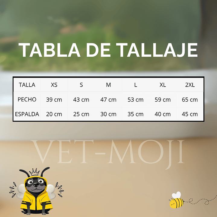 Impermeable: Abejita 3