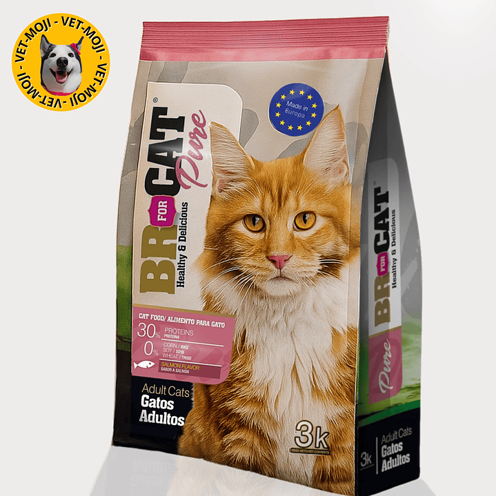 BR For Cat Pure: Sabor a Salmon  2