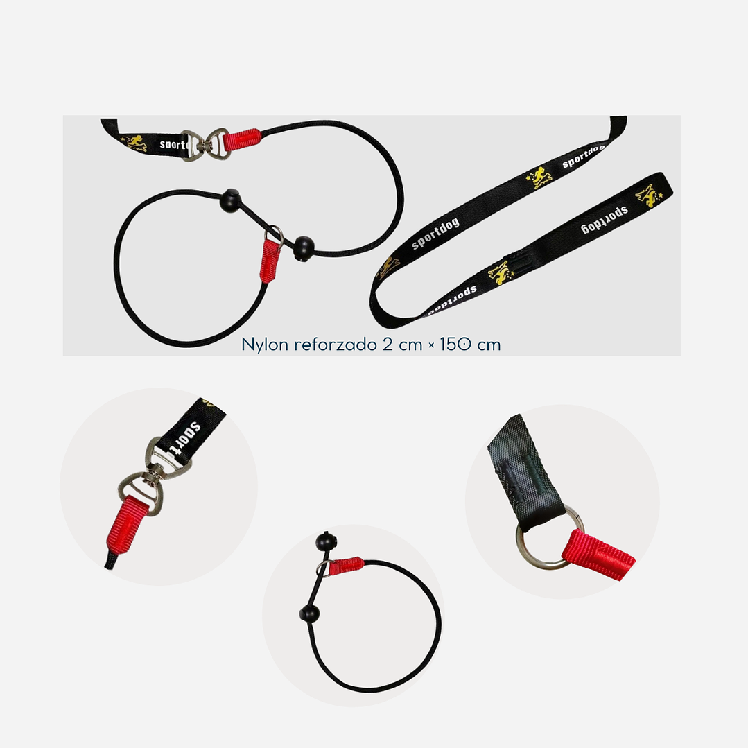 Correa de entrenamiento Anti-ahogo 1