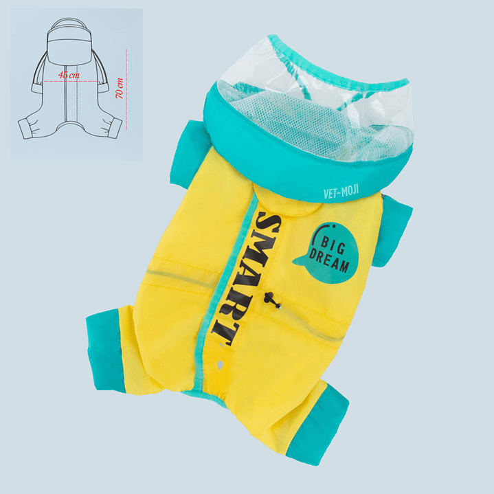 Impermeable Premium para Patitas Cortas 2