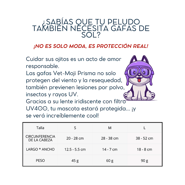 Gafas protección UV400: Pequeñas mascotas  4