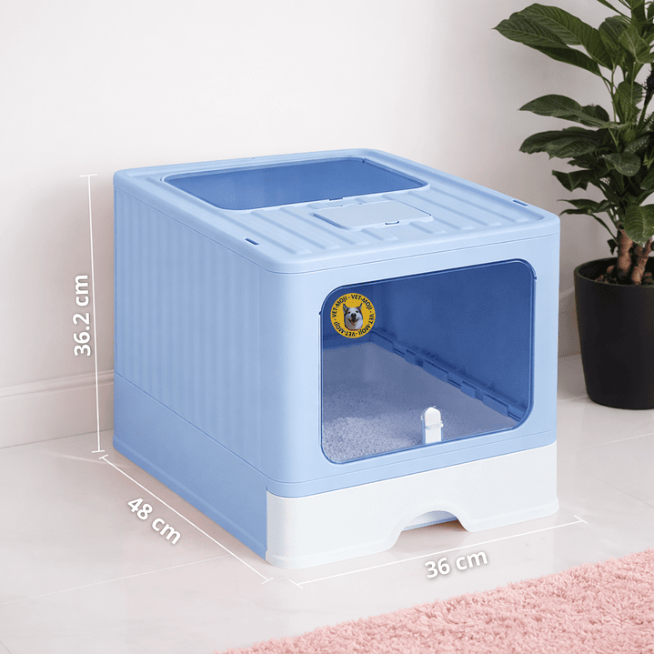 Arenero Premium Cerrado para Gatos ✨🐱 3