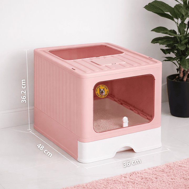 Arenero Premium Cerrado para Gatos ✨🐱 4