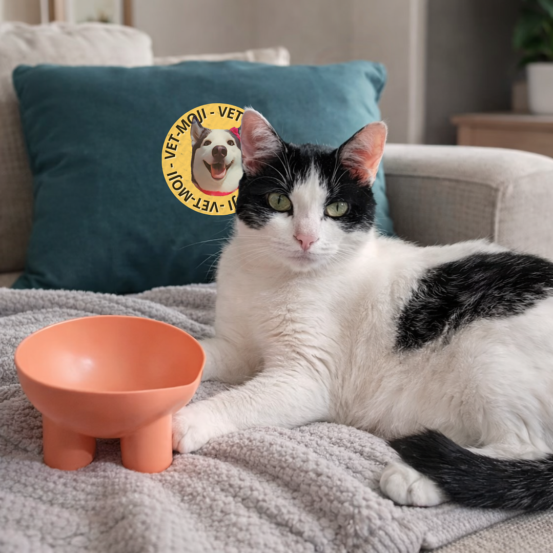 🐶🐱 Comedero Individual para Perros y Gatos 🍽️✨ 3