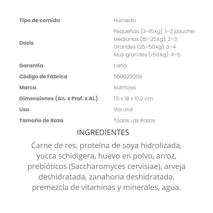 🥩 NutriToys – Alimento Completo para Perros 🐶🍽️ 2