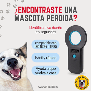 🐾 Lector de Microchip para Mascotas (ID Animal Reader) 🐾