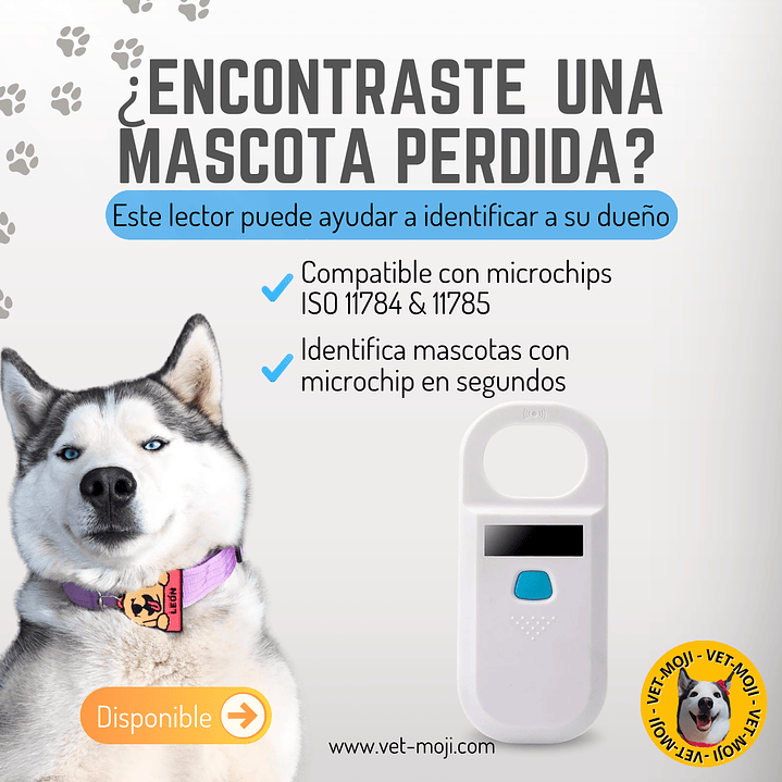 🐾 Lector RFID para Microchip de Mascotas📡🐶 1