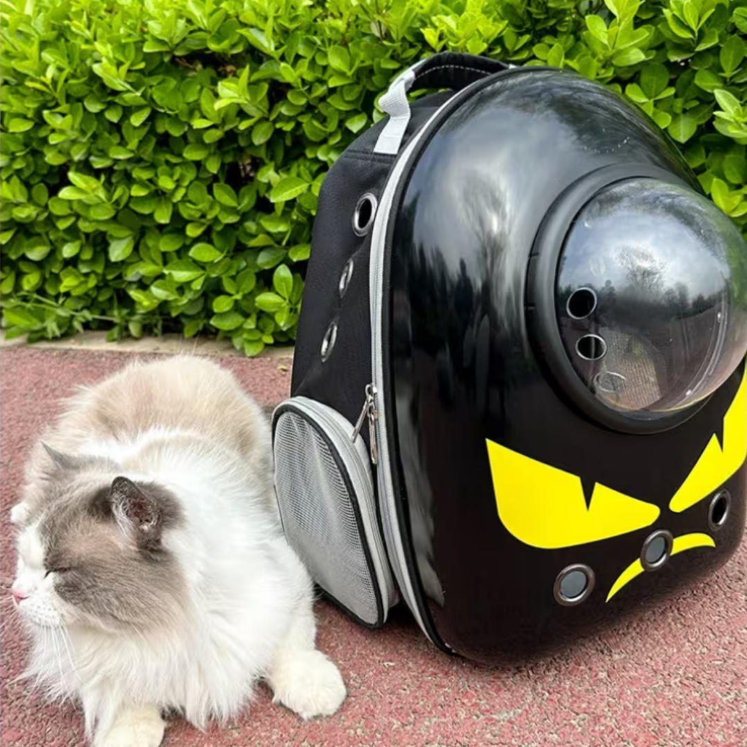 🐾🎒 Mochila Transportadora para Mascotas – Diseño Único y Seguro 😎🐶🐱 4