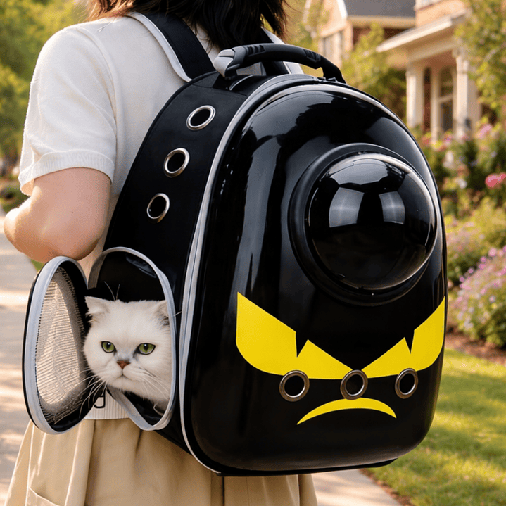 🐾🎒 Mochila Transportadora para Mascotas – Diseño Único y Seguro 😎🐶🐱 5