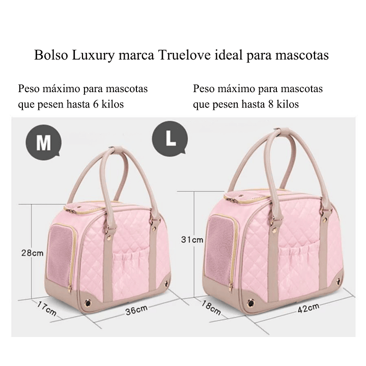 Transportadora de Lujo para Mascotas True Love – Elegancia, Confort y Exclusividad | Vet-Moji 5