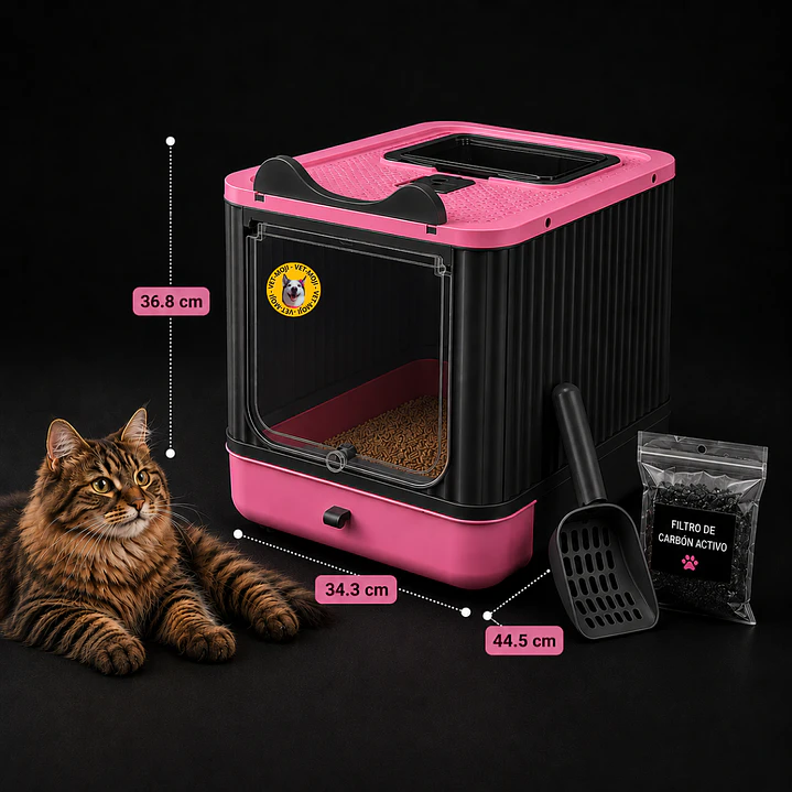 Arenero Premium Cerrado para Gatos  1