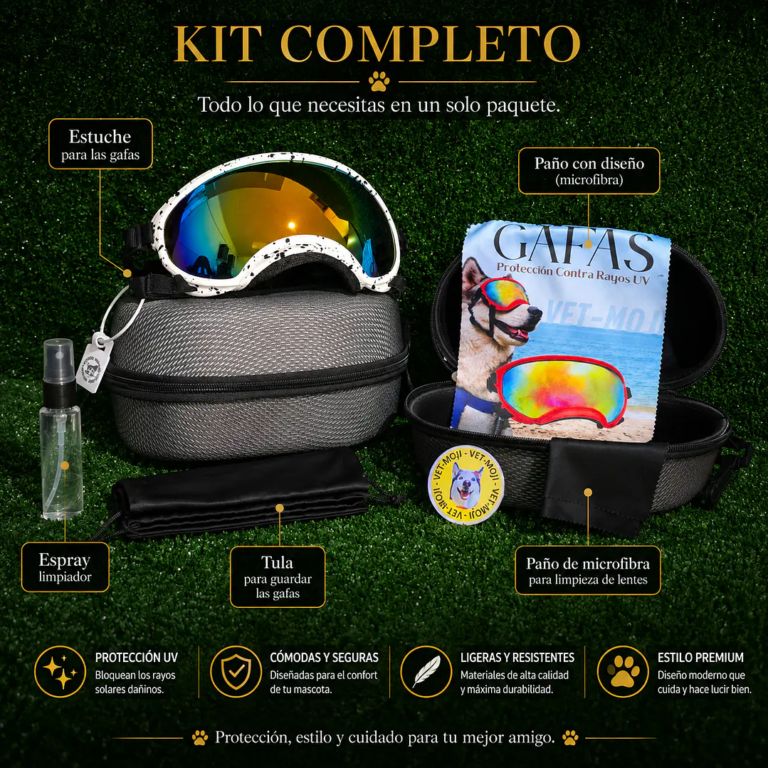 Gafas UV400: Edición Prisma dálmata  1