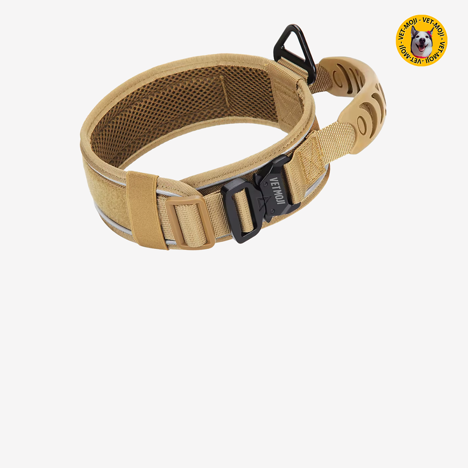 Collar táctico: Comando K9: Beige 