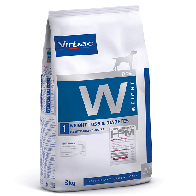 VIRBAC DOG WEIGHTLOSS&DIABETES 3kg 