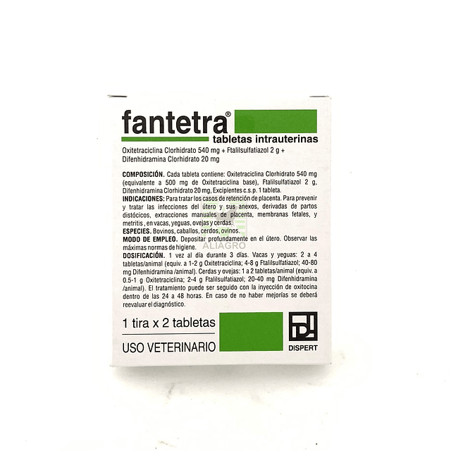 FANTETRA 2 TABLETAS 