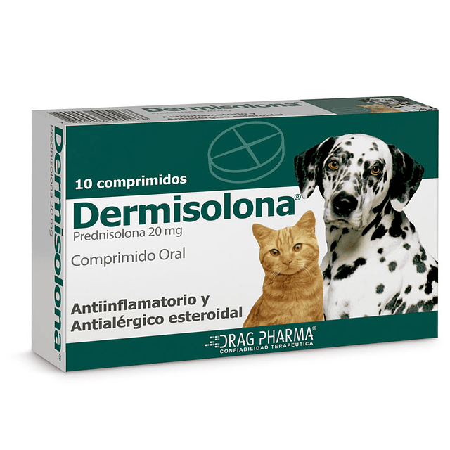 DERMISOLONA ORAL 10 COMPRIMIDOS