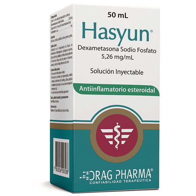 HASYUN 50ML SOLUCIÓN INYECTABLE 