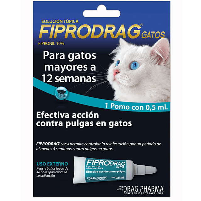 FIPRODRAG PIPETA GATO 0.5ML