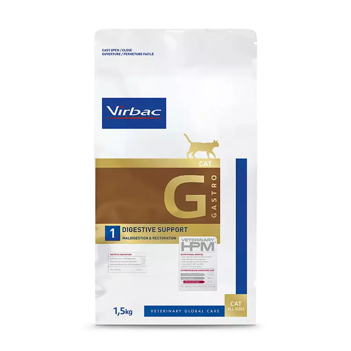 VIRBAC CAT DIGESTIVE SUPPORT 1.5 KG