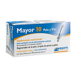 MAYOR 10 PELO Y PIEL 30 COMPRIMIDOS