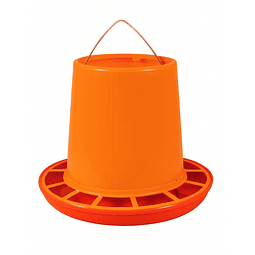 COMEDERO AVES - 15 KG NARANJO