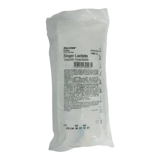 SUERO RINGER LACTATO 1 LITRO