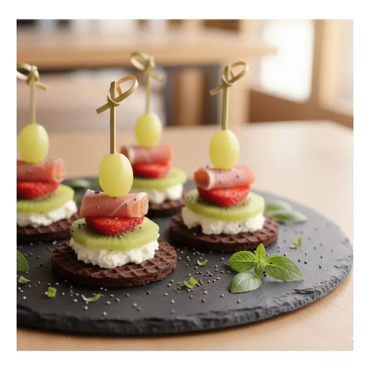 Caja Brocheta | Pincho Bambú Nudo 9 cm (5000 Unidades) 4