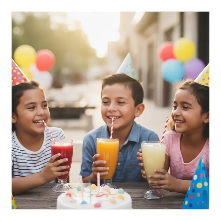 Caja Bombillas De Papel Bicolor (2500 unidades) 6