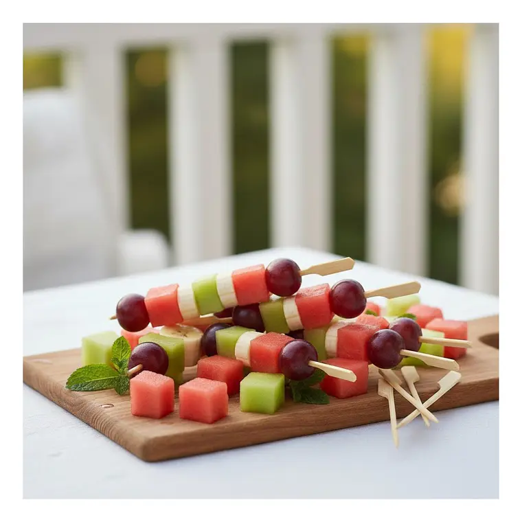 Caja Brocheta | Pincho Banderita Bambú 12 (5000 Unidades) 7