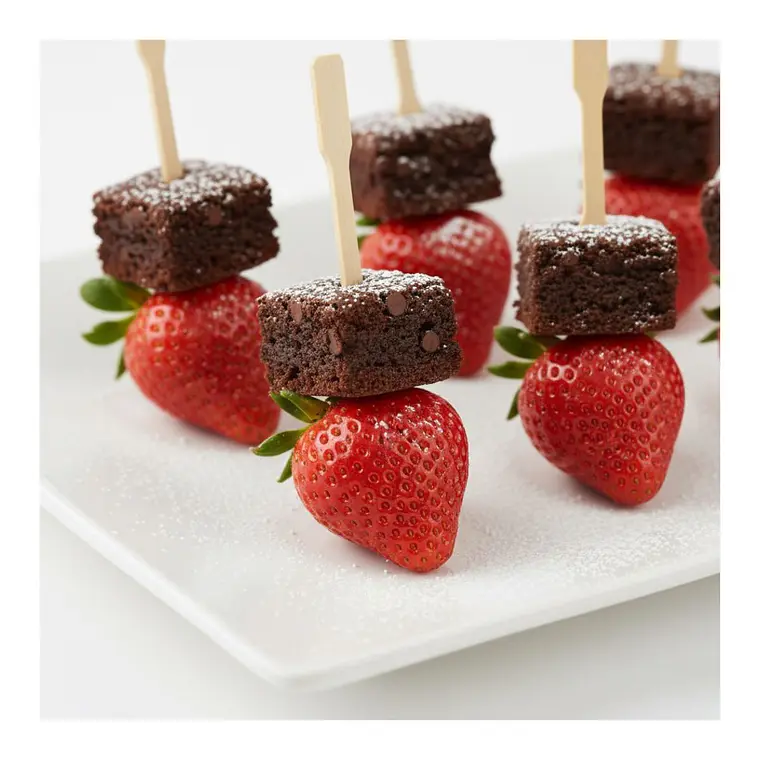 Caja Pinchos Tipo Tenedor Bambú 9cm (5000 Unidades) 6