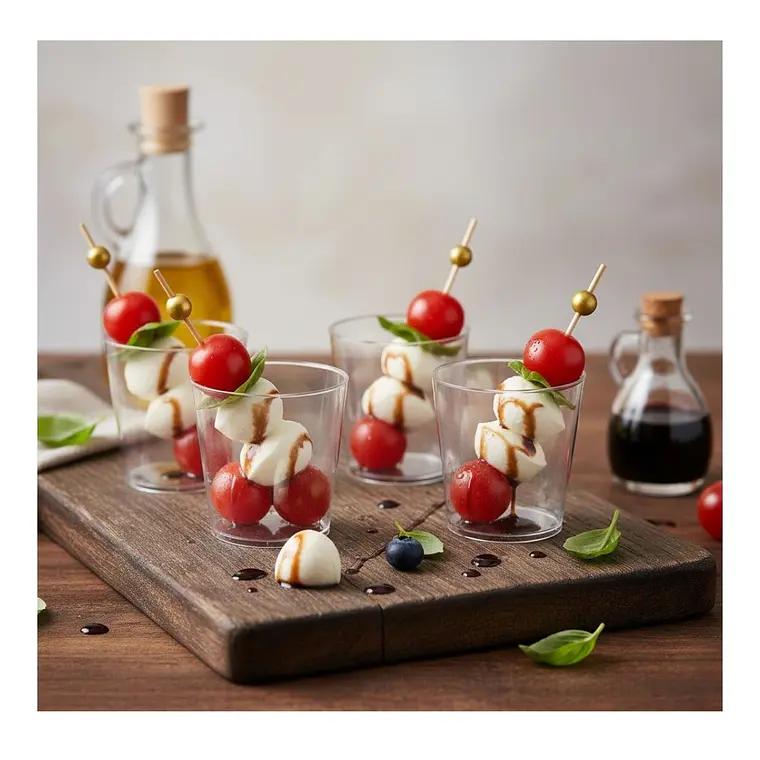 Caja Vaso Shot Plástico Acrílico 90 ML (500 Unidades) 5