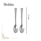 Cucharita Plateada Premium 11 cms  (paquete 50 Unid.) - Miniatura 2
