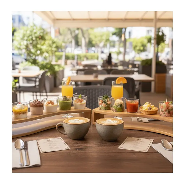 Soporte Curvo Shots y Vasitos de degustaciones (6 Cavidades) 3