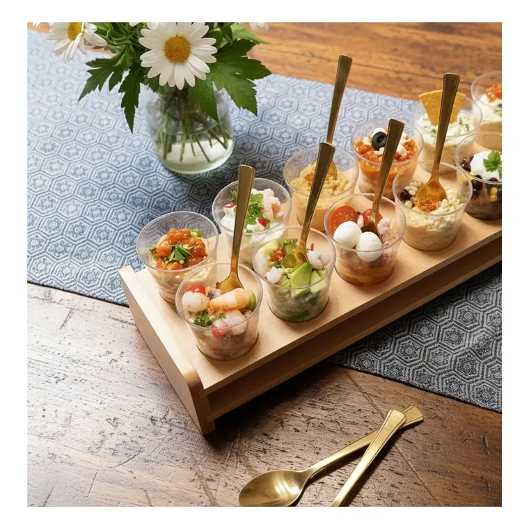 Soporte Recto Shots y Vasitos de degustaciones (12 Cavidades) 4