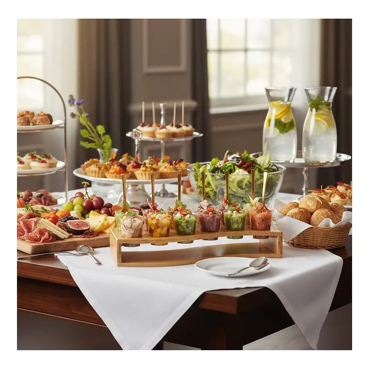 Soporte Curvo Shots y Vasitos de degustaciones (12 Cavidades) 5