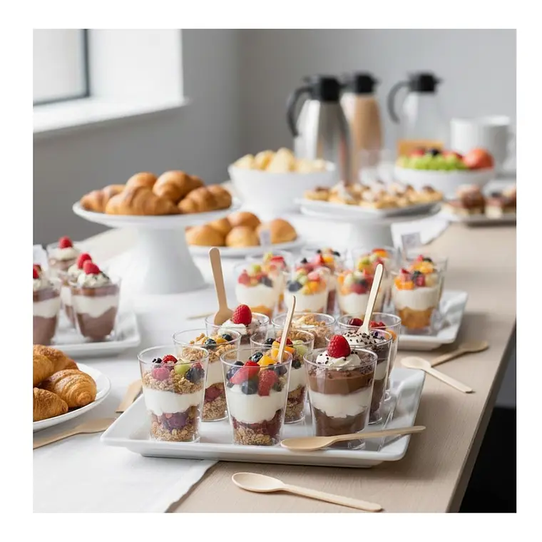 Vaso Shot Plástico Acrílico  60 ML (50 Unidades) 4