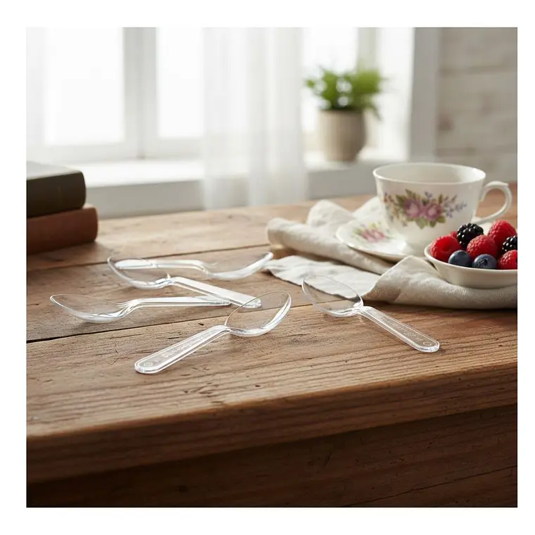 Cucharita Degustación Cristal 7,5 cms (paquete 100 Unid) 4