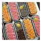 Mini Molde Rectangular de Aluminio Celeste con Tapa (24 unidades) - Miniatura 5
