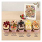 Mini Molde Rectangular de Aluminio Rosado con Tapa (24 unidades) - Miniatura 3