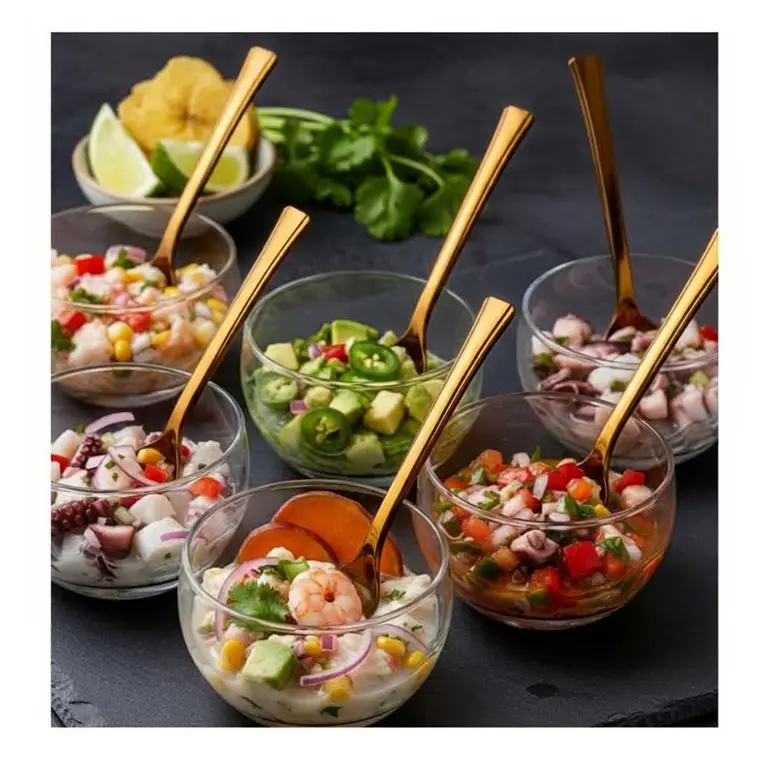 Cucharita Dorada Premium 11 cms  (paquete 50 Unid.) 4