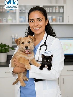 Microchip de Identificacion Nacional de Mascotas.